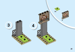 LEGO 10733 instructions page 21 – build guide