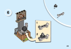 LEGO 10733 instructions page 23 – build guide