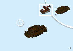 LEGO 10733 instructions page 3 – build guide