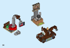 LEGO 10733 instructions page 34 – build guide