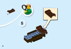 LEGO 10733 instructions page 6 – build guide