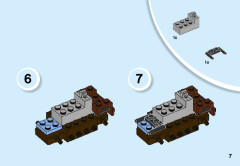 LEGO 10733 instructions page 7 – build guide