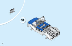 LEGO 10735 instructions page 22 – build guide