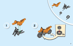 LEGO 10735 instructions page 7 – build guide