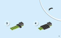 LEGO 10735 instructions page 9 – build guide