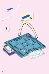 LEGO 10736 instructions page 10 – build guide