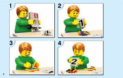 LEGO 10739 instructions page 2 – build guide