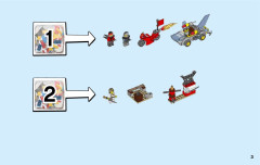 LEGO 10739 instructions page 3 – build guide