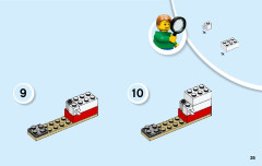 LEGO 10739 instructions page 35 – build guide