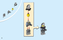 LEGO 10739 instructions page 6 – build guide
