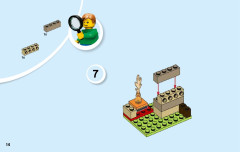 LEGO 10740 instructions page 14 – build guide