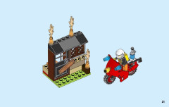 LEGO 10740 instructions page 21 – build guide