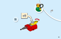 LEGO 10740 instructions page 43 – build guide