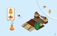 LEGO 10742 instructions page 21 – build guide