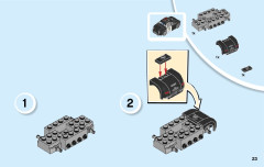 LEGO 10742 instructions page 23 – build guide