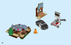 LEGO 10742 instructions page 42 – build guide