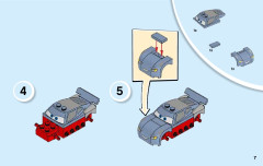 LEGO 10742 instructions page 7 – build guide