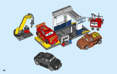 LEGO 10743 instructions page 50 – build guide