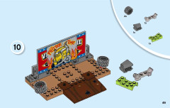 LEGO 10744 instructions page 49 – build guide