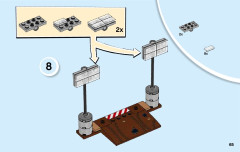 LEGO 10744 instructions page 65 – build guide