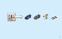 LEGO 10745 instructions page 3 – build guide