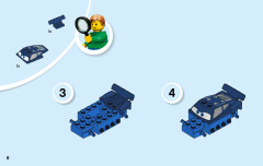LEGO 10745 instructions page 6 – build guide