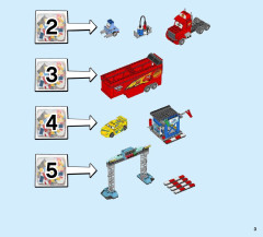 LEGO 10745 instructions page 3 – build guide
