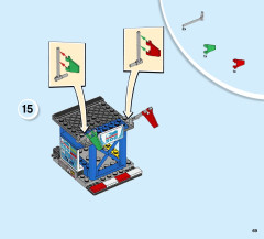 LEGO 10745 instructions page 69 – build guide