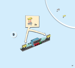 LEGO 10745 instructions page 77 – build guide