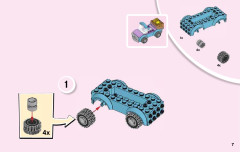 LEGO 10746 instructions page 7 – build guide