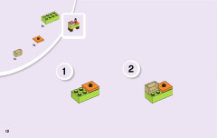 LEGO 10749 instructions page 12 – build guide