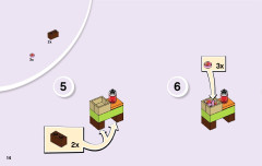 LEGO 10749 instructions page 14 – build guide