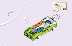 LEGO 10749 instructions page 28 – build guide