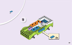 LEGO 10749 instructions page 29 – build guide