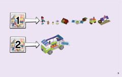 LEGO 10749 instructions page 3 – build guide