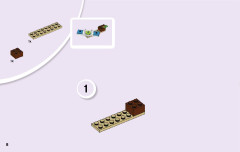 LEGO 10749 instructions page 8 – build guide