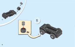 LEGO 10750 instructions page 4 – build guide