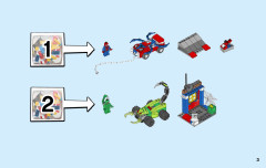 LEGO 10754 instructions page 3 – build guide