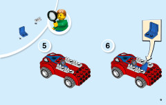 LEGO 10754 instructions page 9 – build guide