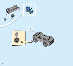 LEGO 10758 instructions page 12 – build guide