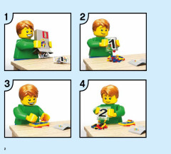 LEGO 10758 instructions page 2 – build guide
