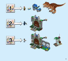 LEGO 10758 instructions page 3 – build guide