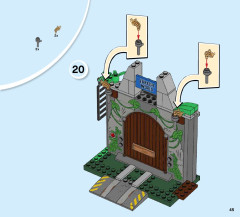 LEGO 10758 instructions page 45 – build guide