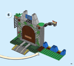 LEGO 10758 instructions page 53 – build guide
