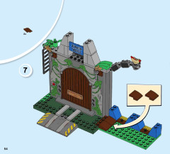 LEGO 10758 instructions page 54 – build guide