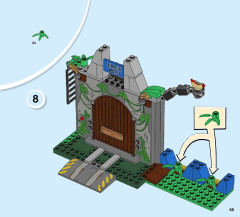 LEGO 10758 instructions page 55 – build guide