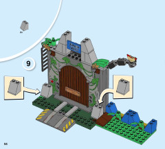 LEGO 10758 instructions page 56 – build guide