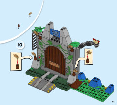 LEGO 10758 instructions page 57 – build guide