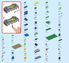 LEGO 10758 instructions page 72 – build guide