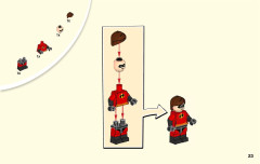 LEGO 10760 instructions page 23 – build guide